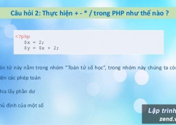 Chia Lấy Phần Nguyên Trong Php